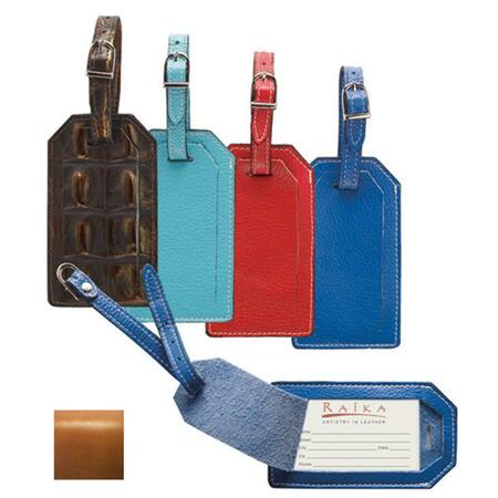 RAIKA Luggage Tag - Tan RM 135 TAN